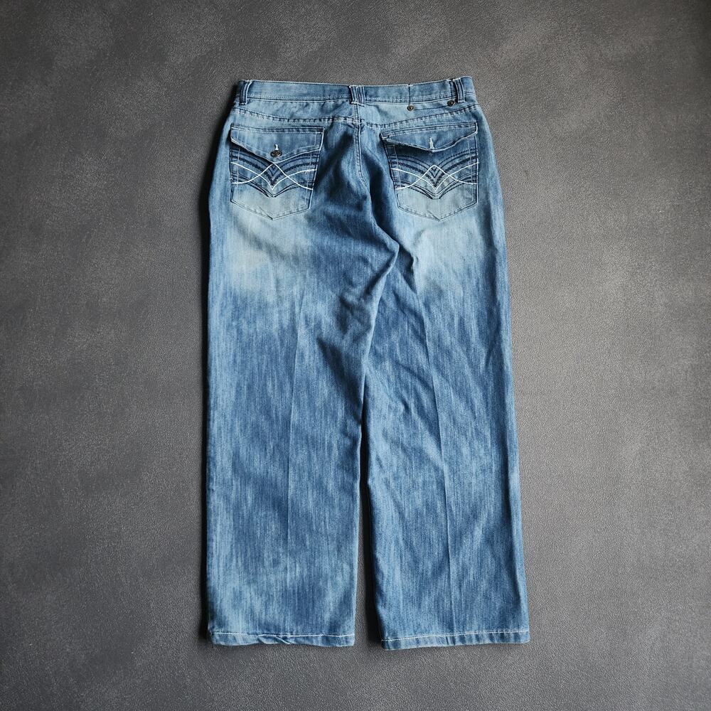 Vintage Y2K Mecca Classic Fit Blue Denim Jeans 38x32